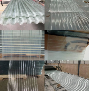 Clear Corrugated FRP Roof Panel